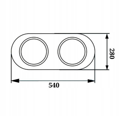 LAMPA SUFITOWA PLAFON LED LAMPA BIAŁY PW 36W 4500K IP20