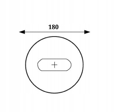 KINKIET LAMPA ŚCIENNA OKRĄGŁA LED PW 6W 4000K IP65