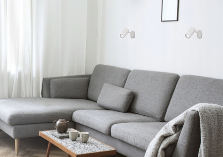 LAMPA ŚCIENNA KINKIET RUCHOMY TUBA LED PW 5W 4000K IP20