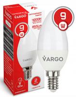 LED Żarówka VARGO C37 9W E14 855lm 4000K (V-111142)