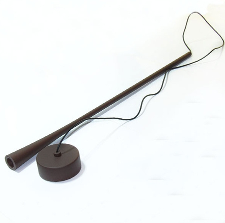 LAMPA SUFITOWA LAMPA WISZĄCA BRĄZOWA LED PW 7 W 3000K IP20 185cm