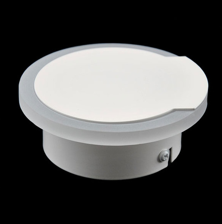 KINKIET LAMPA ŚCIENNA OKRĄGŁA LED PW 7W 4000K IP20