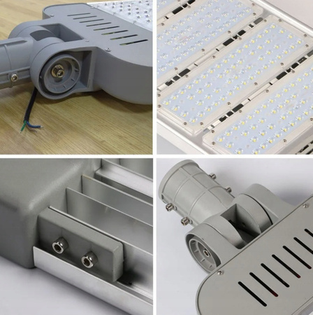 LAMPA LED ULICZNA PARKINGOWA 100W IP65 6500K NOWA Z EKSPOZYCIJI