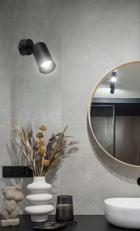 LAMPA ŚCIENNA KINKIET RUCHOMY TUBA LED PW 5W 3000K IP20