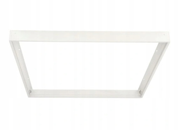 Ramka Natynkowa do Panelu LED Plastikowa Biała 60x60cm Do Kasetonów LED