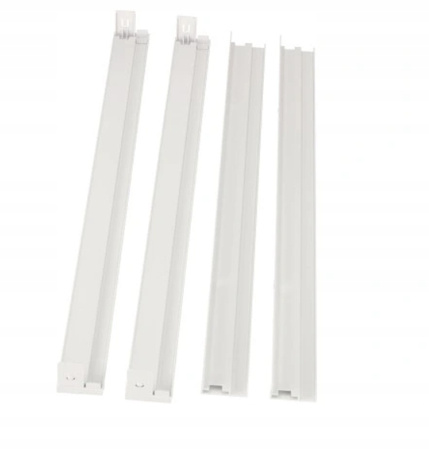 Ramka Natynkowa do Panelu LED Plastikowa Biała 60x60cm Do Kasetonów LED