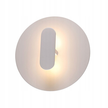 KINKIET LAMPA ŚCIENNA OKRĄGŁA LED PW 6W 4000K IP65