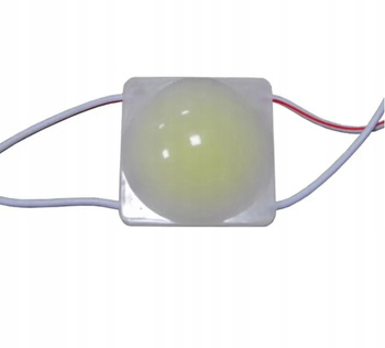 Moduł LED VARGO 12V 2,4W biały IP65 35*35*18mm 140° COB