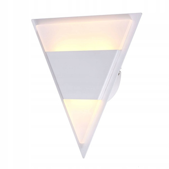 KINKIET LAMPA ŚCIENNA TRÓJKĄTNA LED PW 9W 3000K IP20