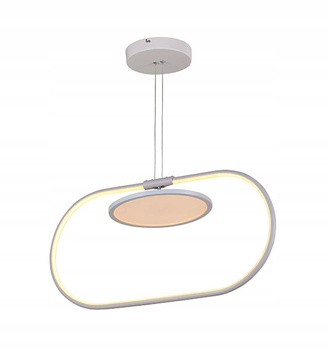 LAMPA SUFITOWA LAMPA WISZĄCA LED PW 42 W 4500K IP20 KOLOR BEŻOWY