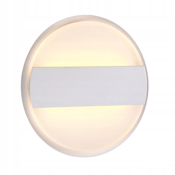KINKIET LAMPA ŚCIENNA OKRĄGŁA LED PW 12W 4000K IP65